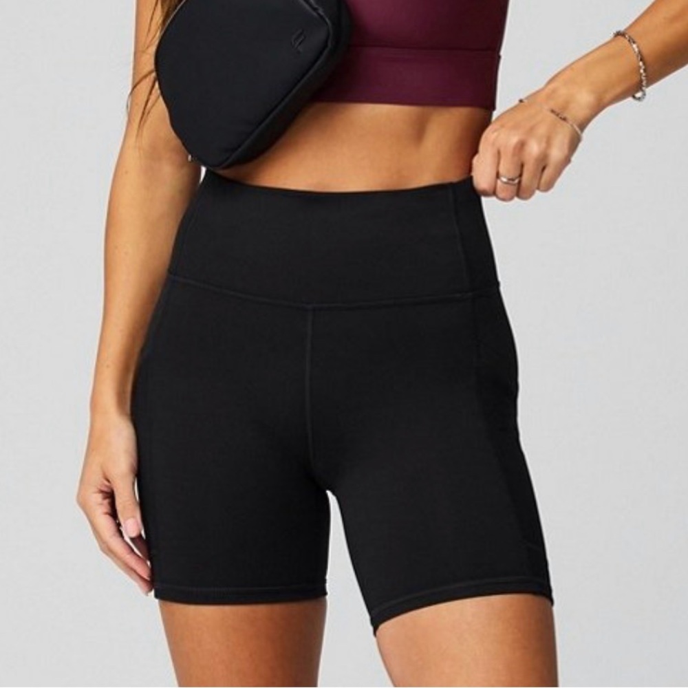Fabletics Black Bike Shorts Fabletics Biker Short Fabletics Shorts